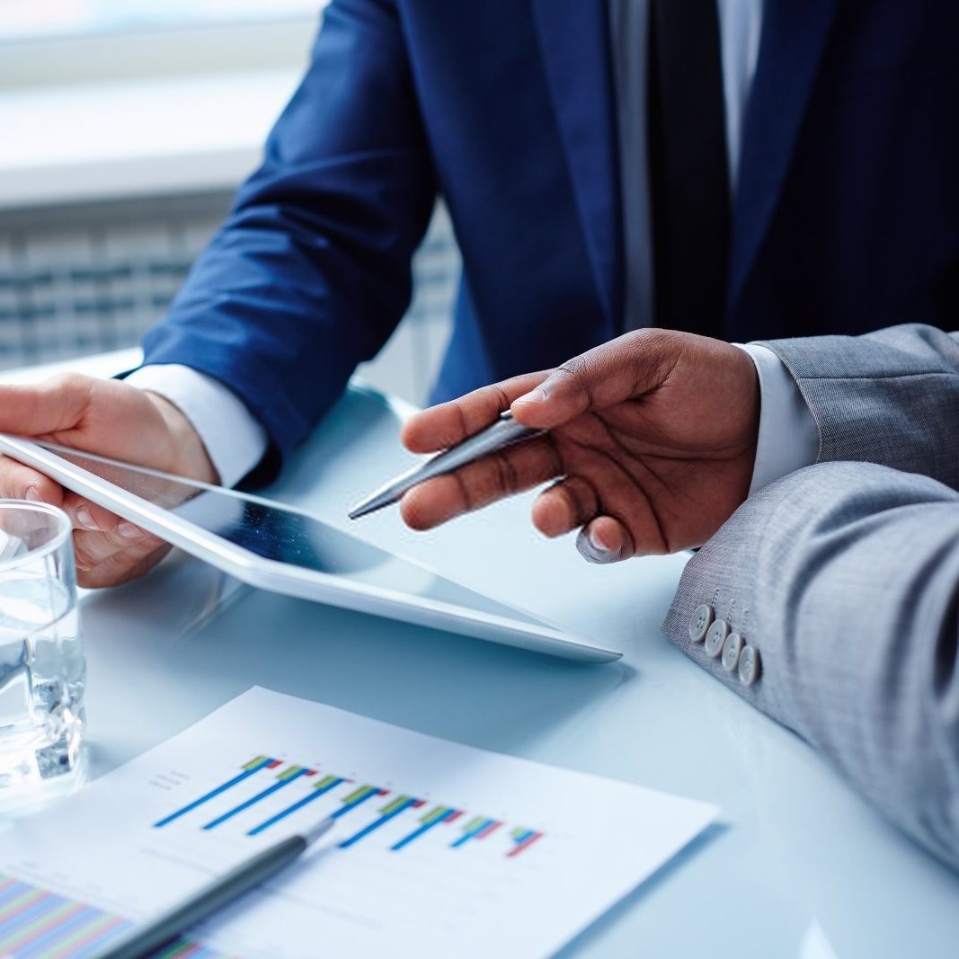 Business concept. business people making business plan, business investment and advisor consulting. concept of technology and international business. entrepreneur and entrepreneurship, computer, laptop, technology, business.